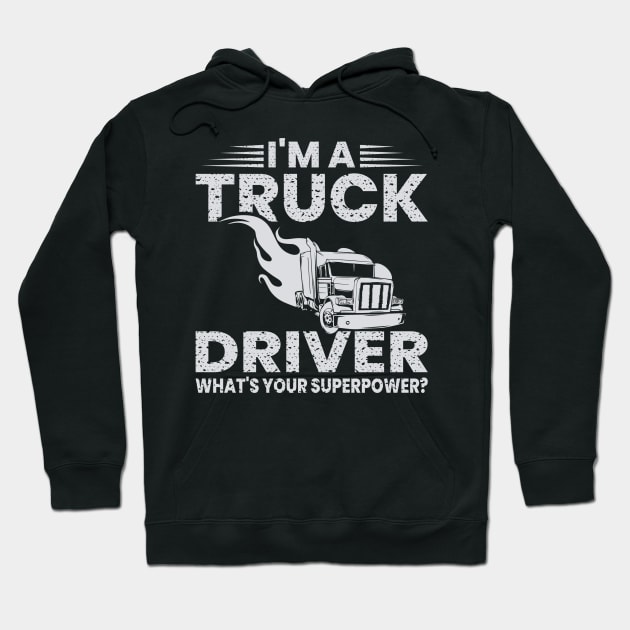 Truck Driver T-shirt Hoodie by Ebazar.shop